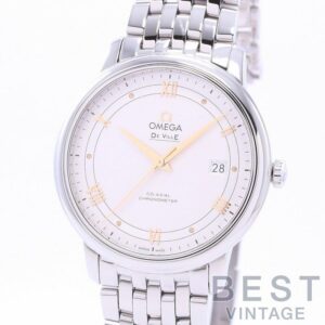 【中古】OMEGA DE VILLE PRESTIGE 39.5MM CO-AXIAL オメガ デ・ヴィル プレステージ コーアクシャル 424.10.40.20.02.002