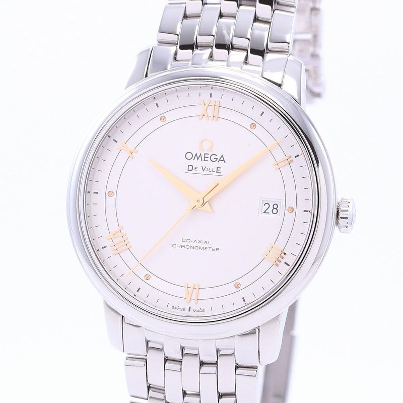 【中古】OMEGA DE VILLE PRESTIGE 39.5MM CO-AXIAL オメガ デ・ヴィル プレステージ コーアクシャル 424.10.40.20.02.002