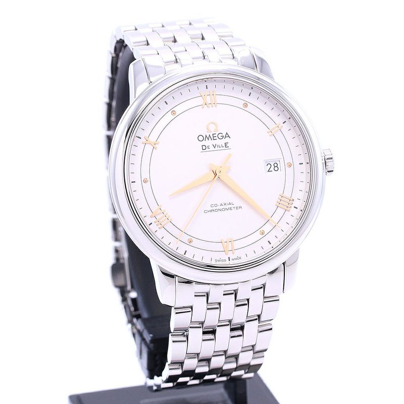 【中古】OMEGA DE VILLE PRESTIGE 39.5MM CO-AXIAL オメガ デ・ヴィル プレステージ コーアクシャル 424.10.40.20.02.002