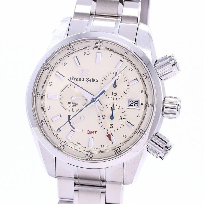 【中古】GRAND SEIKO SPORTS COLLECTION SPRING DRIVE CHRONOGRAPH グランドセイコー スポーツコレクション スプリングドライブ クロノグラフ SBGC201 (9R86-0AA0)