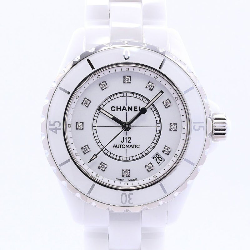 【中古】CHANEL J12 WHITE CERAMIC AUTOMATIC 38MM シャネル J12 ホワイトセラミック オートマティック 38MM H1629