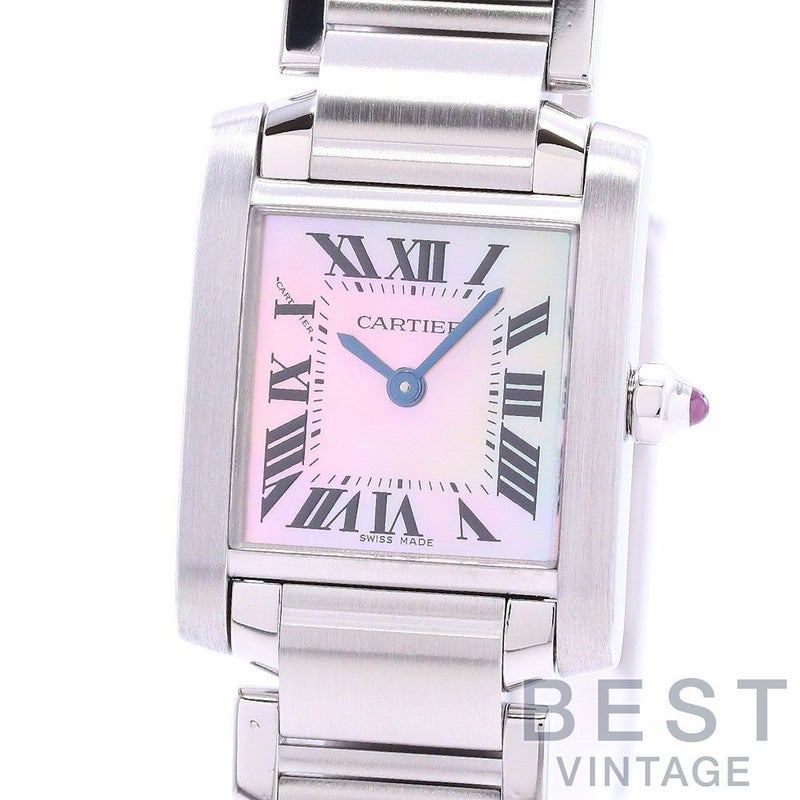 【中古】CARTIER TANK FRANCAISE WATCH SMALL MODEL カルティエ タンク フランセーズ ウォッチ SM / タンクフランセーズSM W51028Q3