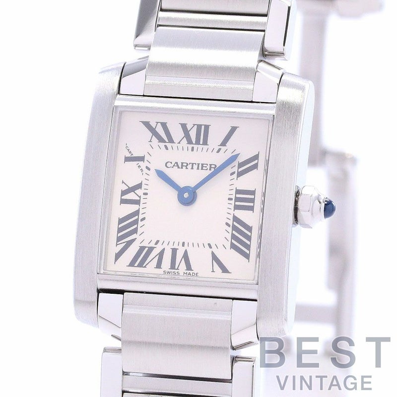 【中古】CARTIER TANK FRANCAISE WATCH SMALL MODEL カルティエ タンク フランセーズ ウォッチ SM / タンクフランセーズSM W51008Q3
