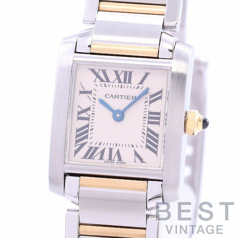 【中古】CARTIER TANK FRANCAISE WATCH SMALL MODEL カルティエ タンク フランセーズ ウォッチ SM / タンクフランセーズSM W51007Q4