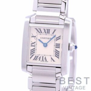 【中古】CARTIER TANK FRANCAISE WATCH SMALL MODEL カルティエ タンク フランセーズ ウォッチ SM / タンクフランセーズSM W51008Q3