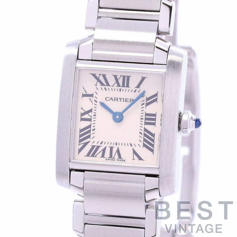 【中古】CARTIER TANK FRANCAISE WATCH SMALL MODEL カルティエ タンク フランセーズ ウォッチ SM / タンクフランセーズSM W51008Q3