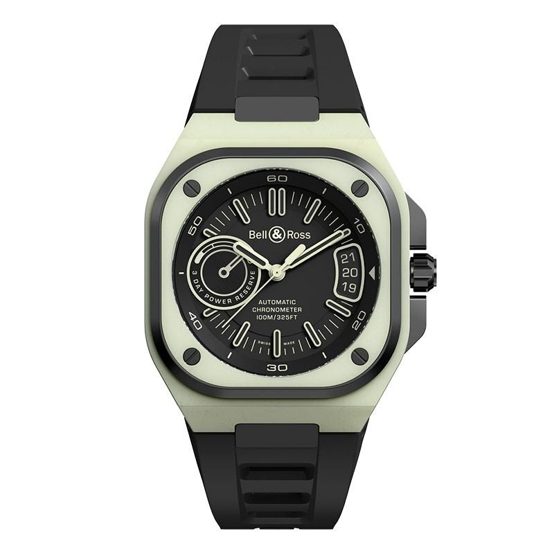 Bell & Ross BR-X5 GREEN LUM ベル&ロス BR-X5 グリーン ラム BRX5R-LUM-TC/SRB