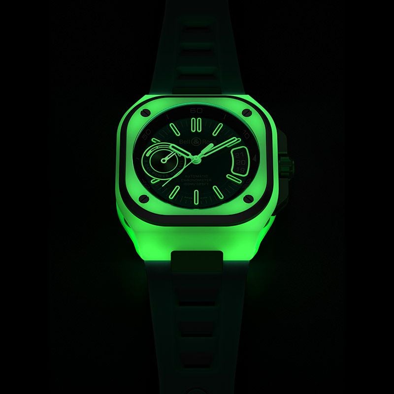 Bell & Ross BR-X5 GREEN LUM ベル&ロス BR-X5 グリーン ラム BRX5R-LUM-TC/SRB