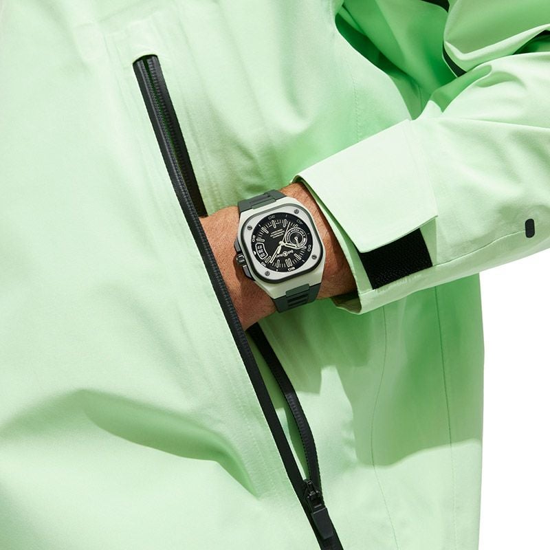 Bell & Ross BR-X5 GREEN LUM ベル&ロス BR-X5 グリーン ラム BRX5R-LUM-TC/SRB
