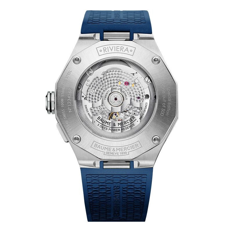 BAUME&MERCIER Riviera Baumatic Tideograph ボーム&メルシエ リビエラ ボーマティック タイドグラフ M0A10761