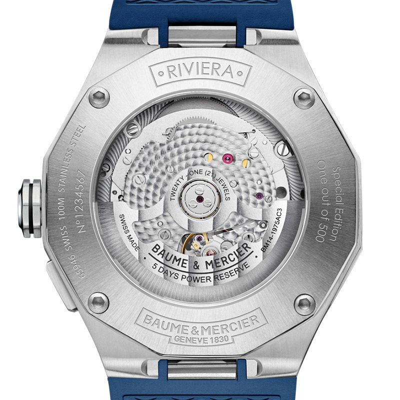 BAUME&MERCIER Riviera Baumatic Tideograph ボーム&メルシエ リビエラ ボーマティック タイドグラフ M0A10761