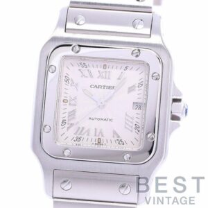 【中古】CARTIER SANTOS GALBEE LM 20TH ANNIVERSARY カルティエ サントスガルベ LM 20周年モデル W20040D6