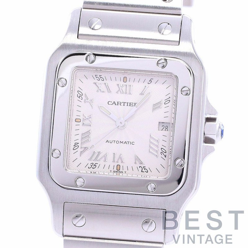 【中古】CARTIER SANTOS GALBEE LM 20TH ANNIVERSARY カルティエ サントスガルベ LM 20周年モデル W20040D6