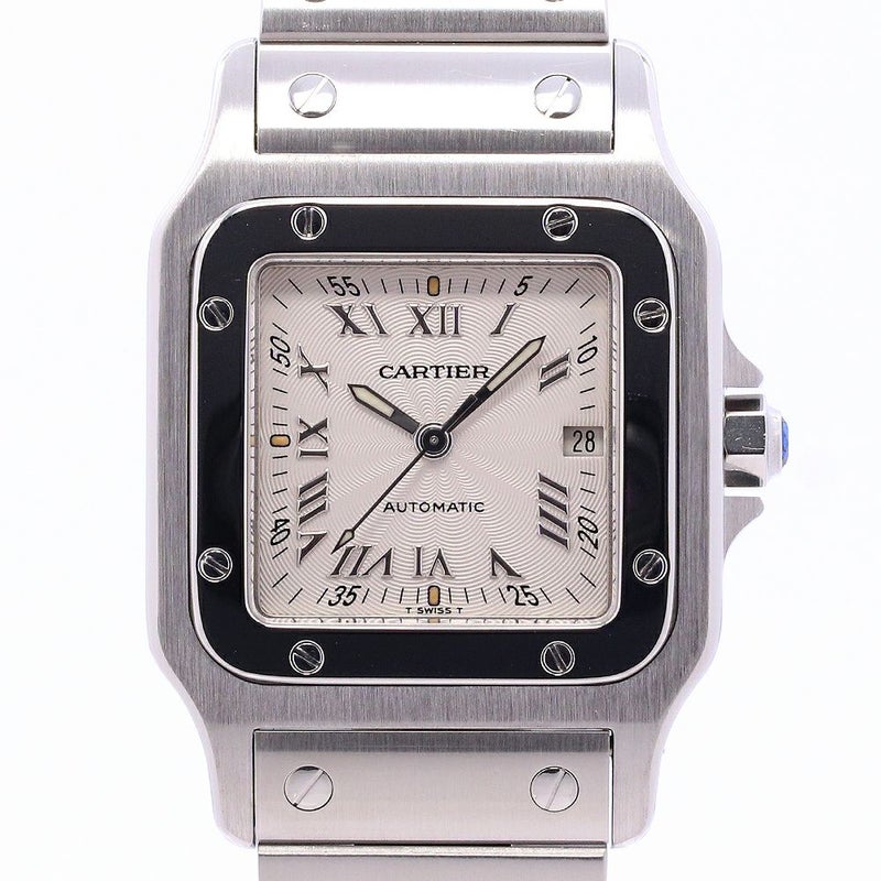 【中古】CARTIER SANTOS GALBEE LM 20TH ANNIVERSARY カルティエ サントスガルベ LM 20周年モデル W20040D6
