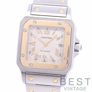 【中古】CARTIER SANTOS GALBEE LARGE MODEL 20TH ANNIVERSARY EDITION カルティエ サントスガルベLM 20周年記念モデル W20041C4