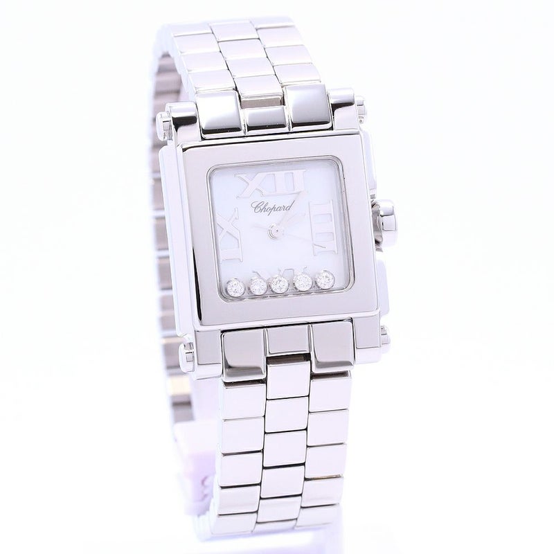 【中古】CHOPARD HAPPY SPORT SQUARE SMALL ショパール ハッピースポーツ スクエア スモール 278516-3006
