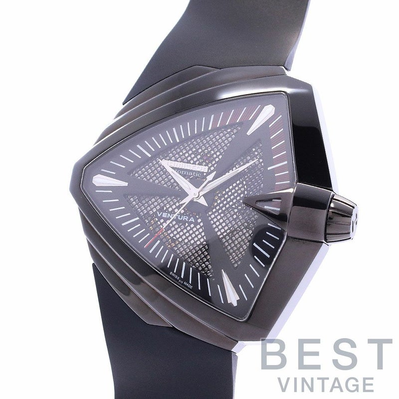【中古】HAMILTON VENTURA XXL ELVIS PRESLEY 75TH ANNIVERSARY LIMITED EDITION ハミルトン ベンチュラ XXL エルヴィス・プレスリー生誕75周年アニバーサリー H24615331 (H246150)