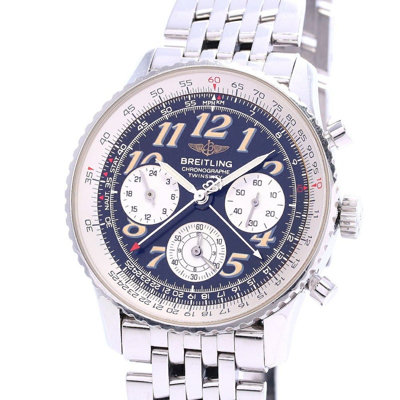 【中古】BREITLING NAVITIMER TWIN-SIXTY II ブライトリング ナビタイマー ツインシックスティII A39022.1 (A3902212)