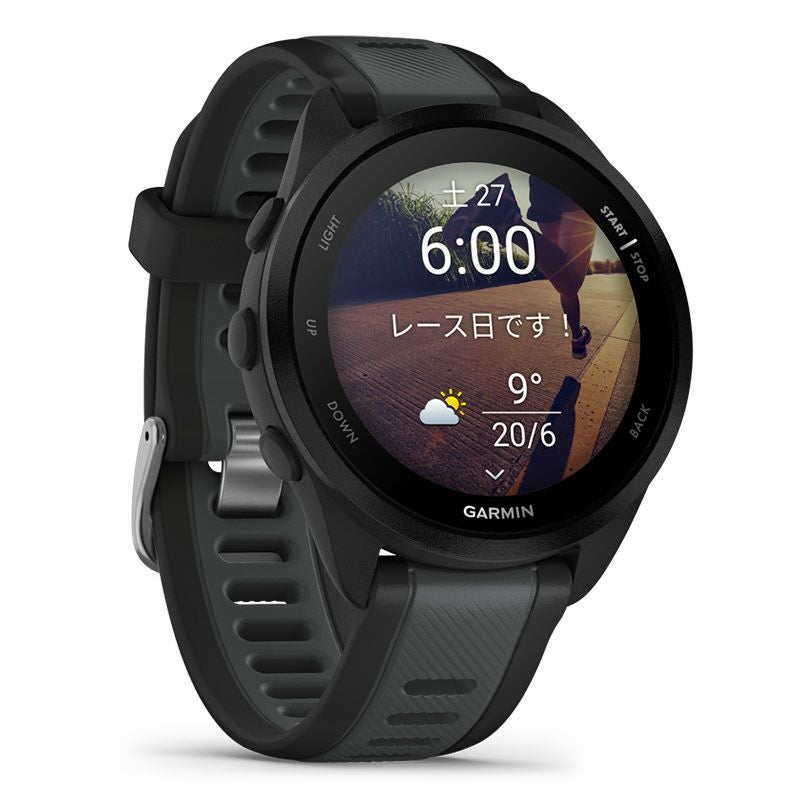 GARMIN Forerunner 165 BlackGray ガーミン フォアランナー 165 ブラックグレー 010-02863-80
