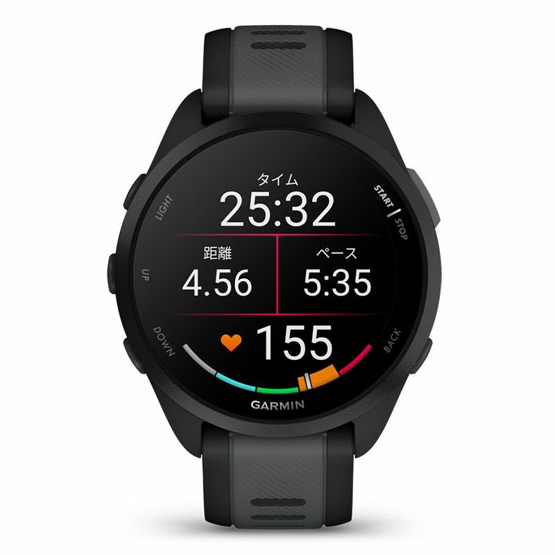 GARMIN Forerunner 165 BlackGray ガーミン フォアランナー 165 ブラックグレー 010-02863-80