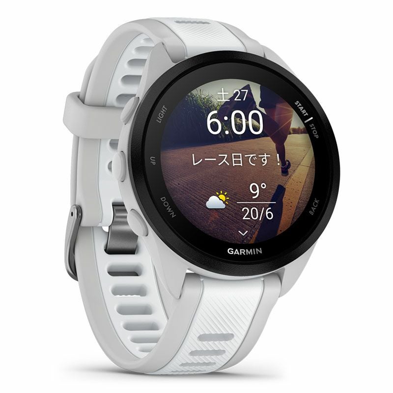 GARMIN Forerunner 165 Music WhiteGray ガーミン フォアランナー 165 ミュージック ホワイトグレー 010-02863-91