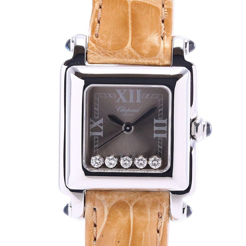 【中古】CHOPARD HAPPY SPORT SQUARE MINI ショパール ハッピースポーツ スクエアミニ 27/8892/23