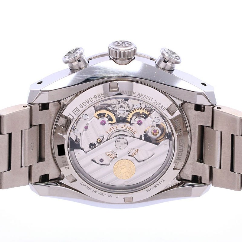 【中古】GRAND SEIKO SPORTS COLLECTION SPRING DRIVE 20TH ANNIVERSARY LIMITED TO 500 グランドセイコー スポーツコレクション スプリングドライブ20周年記念限定500本 SBGC231(9R96-0AG0)
