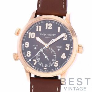 【中古】PATEK PHILIPPE COMPLICATION CALATRAVA PILOT TRAVEL TIME パテック・フィリップ コンプリケーション カラトラバ・パイロット・トラベルタイム 5524R-001