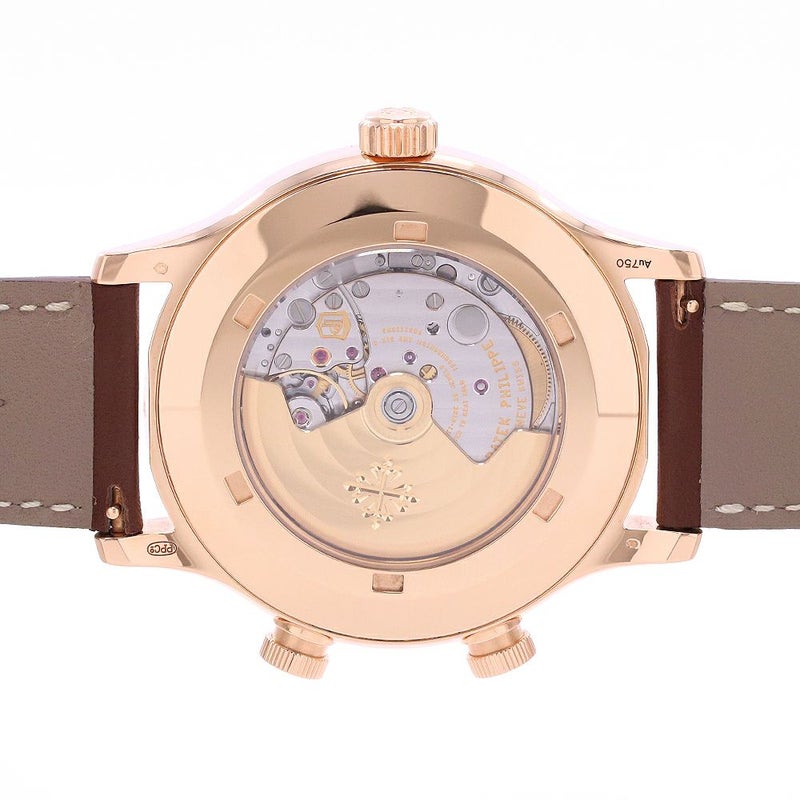 【中古】PATEK PHILIPPE COMPLICATION CALATRAVA PILOT TRAVEL TIME パテック・フィリップ コンプリケーション カラトラバ・パイロット・トラベルタイム 5524R-001