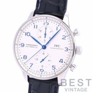 【中古】IWC PORTUGIESER CHRONOGRAPH AUTOMATIC アイ・ダブリュー・シー ポルトギーゼ クロノグラフ オートマチック IW371446