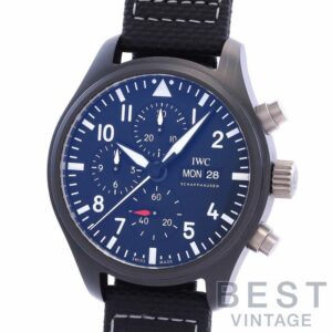 【中古】IWC PILOTS WATCH CHRONOGRAPH TOP GUN アイ・ダブリュー・シー パイロット・ウォッチ・クロノグラフ ・トップガン IW389101