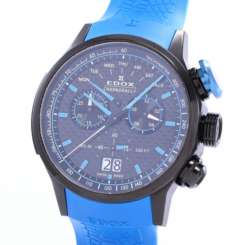 【中古】EDOX CHRONORALLY 1 CHRONOGRAPH SAUBER F1 TEAM エドックス クロノラリー リミテッドエディション ザウバーF1チーム 38001-TINN1-NIBU1