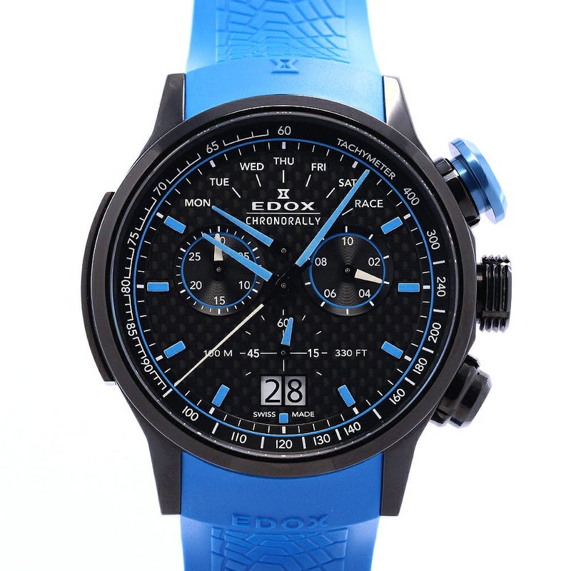 【中古】EDOX CHRONORALLY 1 CHRONOGRAPH SAUBER F1 TEAM エドックス クロノラリー リミテッドエディション ザウバーF1チーム 38001-TINN1-NIBU1