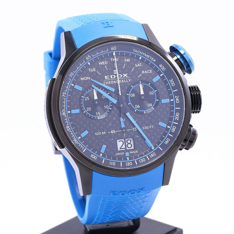 【中古】EDOX CHRONORALLY 1 CHRONOGRAPH SAUBER F1 TEAM エドックス クロノラリー リミテッドエディション ザウバーF1チーム 38001-TINN1-NIBU1