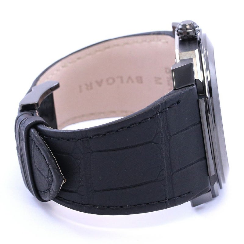 【中古】BVLGARI OCTO ALL BLACKS ブルガリ オクト オールブラックス BG041BSBLD/AB