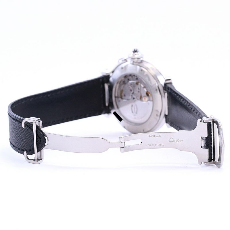 【中古】CARTIER PASHA N950 GMT POWER RESERVE / PASHA DE CARTIER TIMEZONE WATCH カルティエ パシャN950 GMTパワーリザーブ/パシャ ドゥ カルティエ タイムゾーン ウォッチ 38MM W3105055