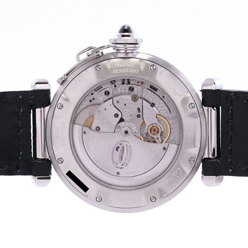 【中古】CARTIER PASHA N950 GMT POWER RESERVE / PASHA DE CARTIER TIMEZONE WATCH カルティエ パシャN950 GMTパワーリザーブ/パシャ ドゥ カルティエ タイムゾーン ウォッチ 38MM W3105055