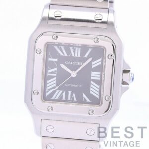 【中古】CARTIER SANTOS GALBEE LARGE MODEL ASIA LIMITED EDITION カルティエ サントスガルベLM アジア限定モデル W20067D6