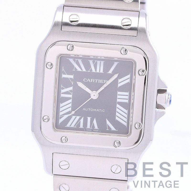 【中古】CARTIER SANTOS GALBEE LARGE MODEL ASIA LIMITED EDITION カルティエ サントスガルベLM アジア限定モデル W20067D6