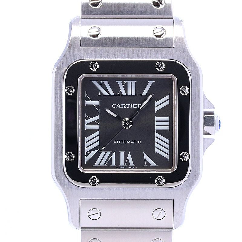 【中古】CARTIER SANTOS GALBEE LARGE MODEL ASIA LIMITED EDITION カルティエ サントスガルベLM アジア限定モデル W20067D6