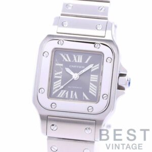 【中古】CARTIER SANTOS GALBEE SMALL MODEL ASIA LIMITED カルティエ サントスガルベSM アジア限定 W20066D6