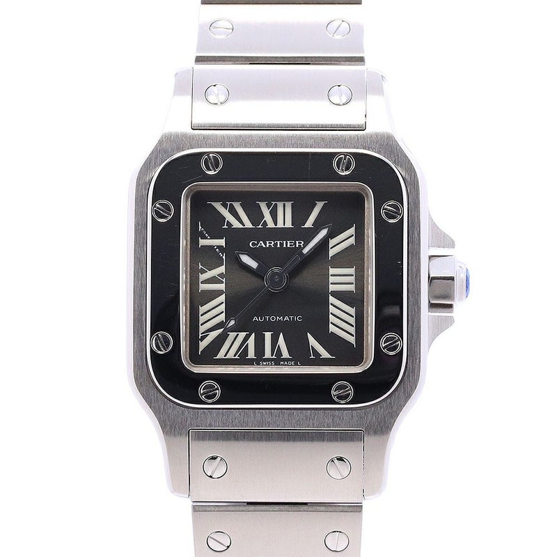 【中古】CARTIER SANTOS GALBEE SMALL MODEL ASIA LIMITED カルティエ サントスガルベSM アジア限定 W20066D6