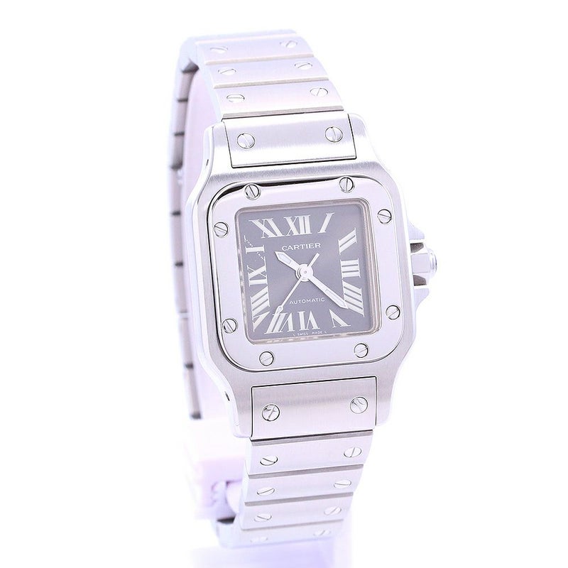 【中古】CARTIER SANTOS GALBEE SMALL MODEL ASIA LIMITED カルティエ サントスガルベSM アジア限定 W20066D6
