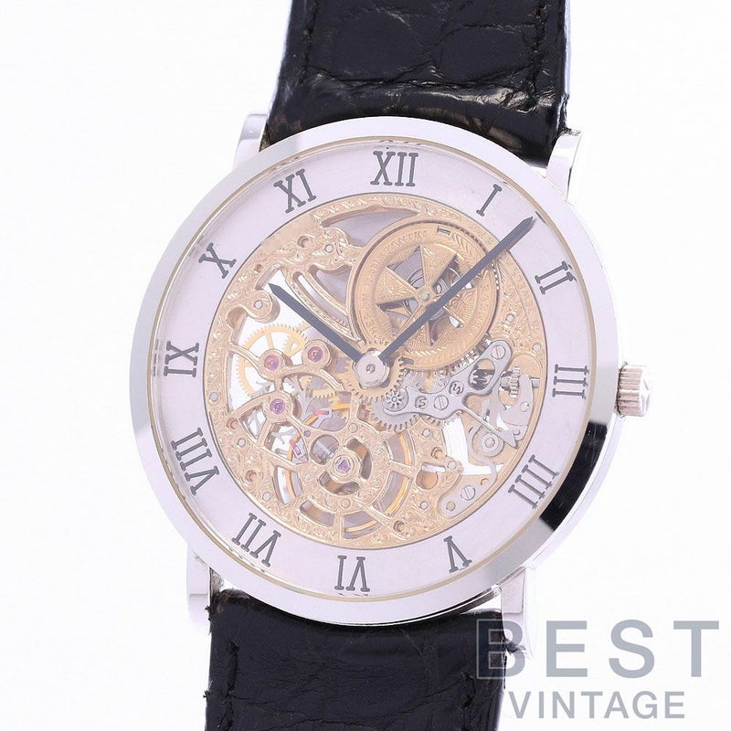 【中古】VACHERON CONSTANTIN SKELETON ヴァシュロン・コンスタンタン スケルトン 33114/000G-0