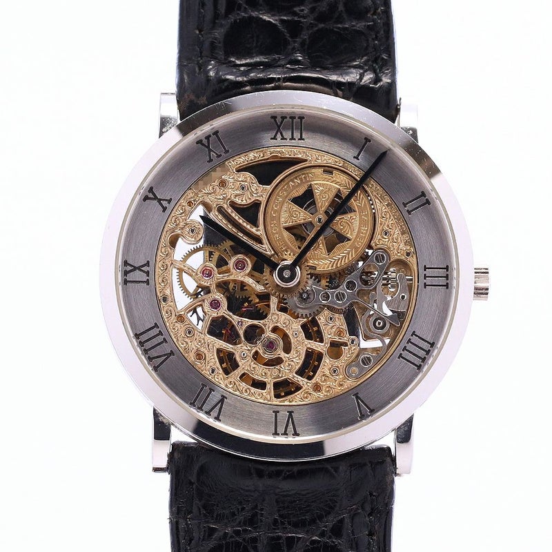 【中古】VACHERON CONSTANTIN SKELETON ヴァシュロン・コンスタンタン スケルトン 33114/000G-0