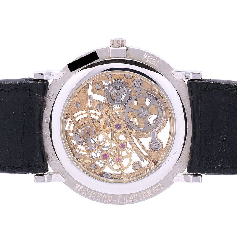 【中古】VACHERON CONSTANTIN SKELETON ヴァシュロン・コンスタンタン スケルトン 33114/000G-0