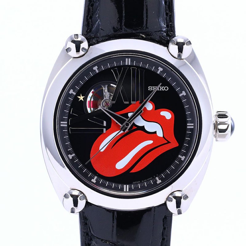 【中古】SEIKO GALANTE THE ROLLING STONES 50TH ANNIVERSARY MODEL セイコー ガランテ ザ・ローリング・ストーンズ 結成50周年記念モデル SBLL017 (8L38-00F0)