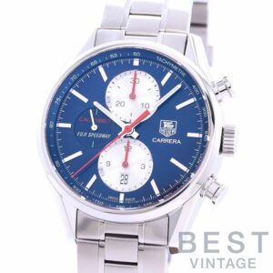 【中古】TAG HEUER CARRERA CHRONOGRAPH CALIBRE 1887 FUJI SPEEDWAY LIMITED タグ・ホイヤー カレラ クロノグラフ キャリバー 1887 富士スピードウェイ 日本400本限定 CAR211B.BA0724