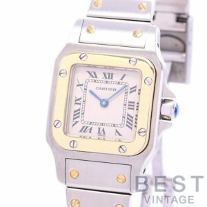 【中古】CARTIER SANTOS GALBEE SMALL MODEL カルティエ サントスガルベSM W20012C4