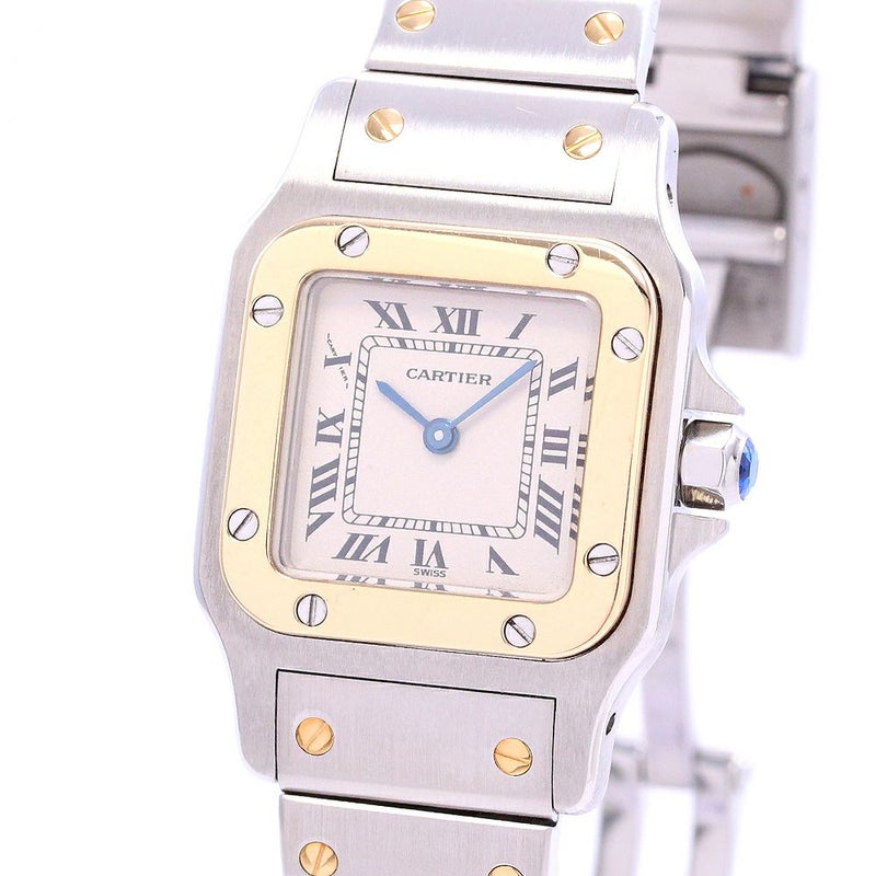 【中古】CARTIER SANTOS GALBEE SMALL MODEL カルティエ サントスガルベSM W20012C4